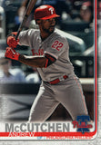 #395 Andrew McCutchen Philadelphia Phillies 2019 Topps Series 2 Baseball Card GAN