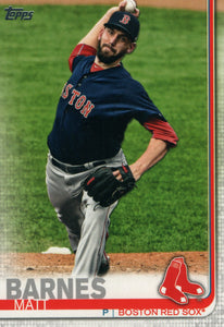 #422 Matt Barnes Boston Red Sox 2019 Topps Series 2 Baseball Card GAN