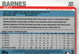 #422 Matt Barnes Boston Red Sox 2019 Topps Series 2 Baseball Card GAN