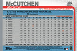 #395 Andrew McCutchen Philadelphia Phillies 2019 Topps Series 2 Baseball Card GAO