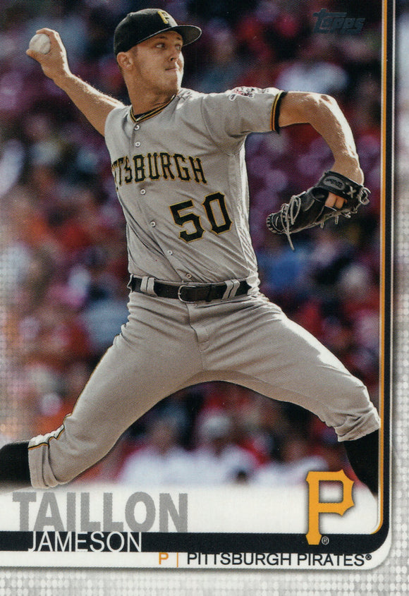 #662 Jameson Taillon Pittsburgh Pirates 2019 Topps Series 2 Baseball Card GAO