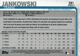 #581 Travis Jankowski San Diego Padres 2019 Topps Series 2 Baseball Card GAO