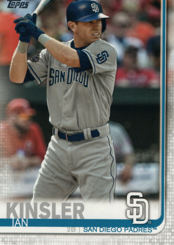 #525 Ian Kinsler San Diego Padres 2019 Topps Series 2 Baseball Card GAO