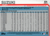 #654 Kurt Suzuki Washington Nationals 2019 Topps Series 2 Baseball Card GAO