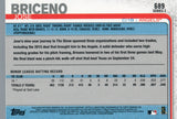 #689 Jose Briceno Rookie Los Angeles Angels 2019 Topps Series 2 Baseball Card GAO