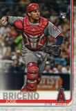 #689 Jose Briceno Rookie Los Angeles Angels 2019 Topps Series 2 Baseball Card GAO