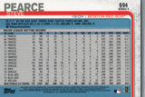 #694 Steve Pearce Boston Red Sox 2019 Topps Series 2 Baseball Card GAO