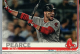 #694 Steve Pearce Boston Red Sox 2019 Topps Series 2 Baseball Card GAO