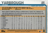 #432 Ryan Yarbrough Trophy Tampa Bay Rays 2019 Topps Series 2 Baseball Card GAP