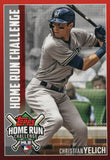 HRC-34 Christian Yelich Milwaukee Brewers 2019 Topps Series 2 Baseball Card GAP
