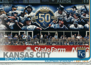 #609 Kauffman Stadium Kansas City Royals 2019 Topps Series 2 Baseball Card GAP