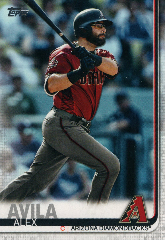 #458 Alex Avila Arizona Diamondbacks 2019 Topps Series 2 Baseball Card GAP