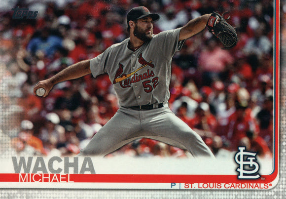 #541 Michael Wacha St Louis Cardinals 2019 Topps Series 2 Baseball Card GAQ