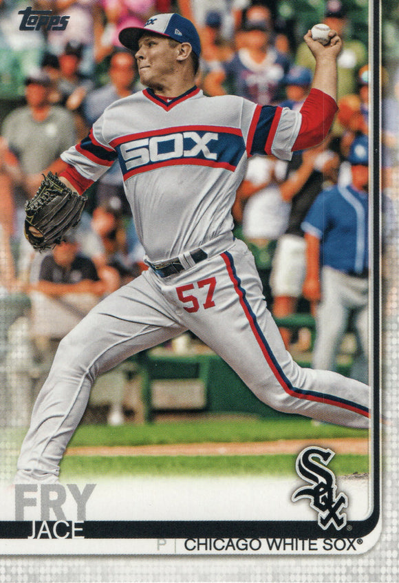 #636 Jace Fry Chicago White Sox 2019 Topps Series 2 Baseball Card GAQ
