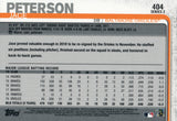 #404 Jace Peterson Baltimore Orioles 2019 Topps Series 2 Baseball Card GAQ