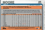 #449 Matt Moore Detroit Tigers 2019 Topps Series 2 Baseball Card GAQ