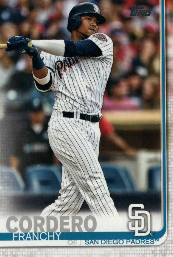 #539 Franchy Cordero San Diego Padres 2019 Topps Series 2 Baseball Card GAQ
