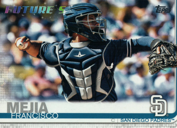 #446 Francisco Mejia Future Stars San Diego Padres 2019 Topps Series 2 Baseball Card GAQ