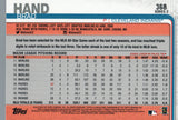 #368 Brad Hand Cleveland Indians 2019 Topps Series 2 Baseball Card GAQ