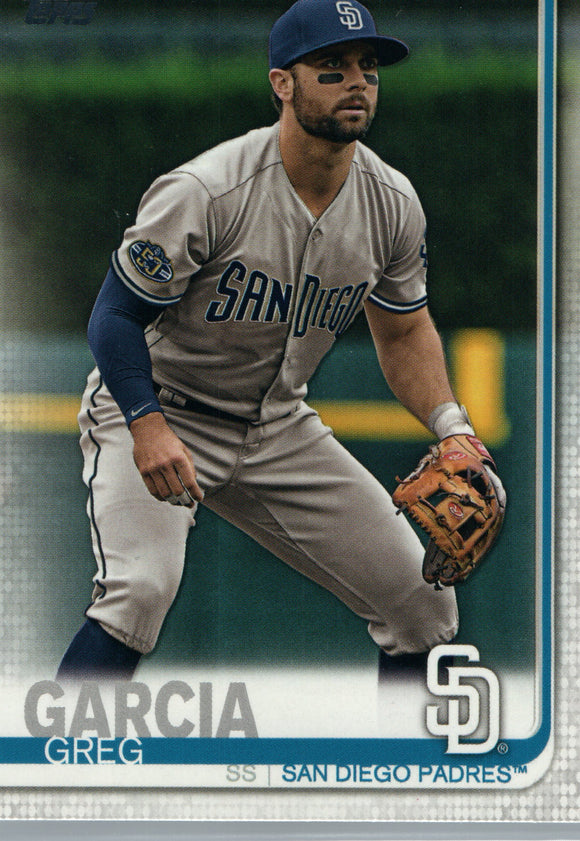 #450 Greg Garcia San Diego Padres 2019 Topps Series 2 Baseball Card GAQ