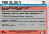 #452 Caleb Ferguson Rookie Los Angeles Dodgers 2019 Topps Series 2 Baseball Card GAQ