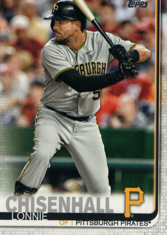 #431 Lonnie Chisenhall Pittsburgh Pirates 2019 Topps Series 2 Baseball Card GAQ