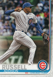 #633 Addison Russell Chicago Cubs 2019 Topps Series 2 Baseball Card GAR