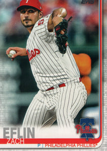 #455 Zach Eflin Philadelphia Phillies 2019 Topps Series 2 Baseball Card GAR