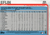 #455 Zach Eflin Philadelphia Phillies 2019 Topps Series 2 Baseball Card GAR