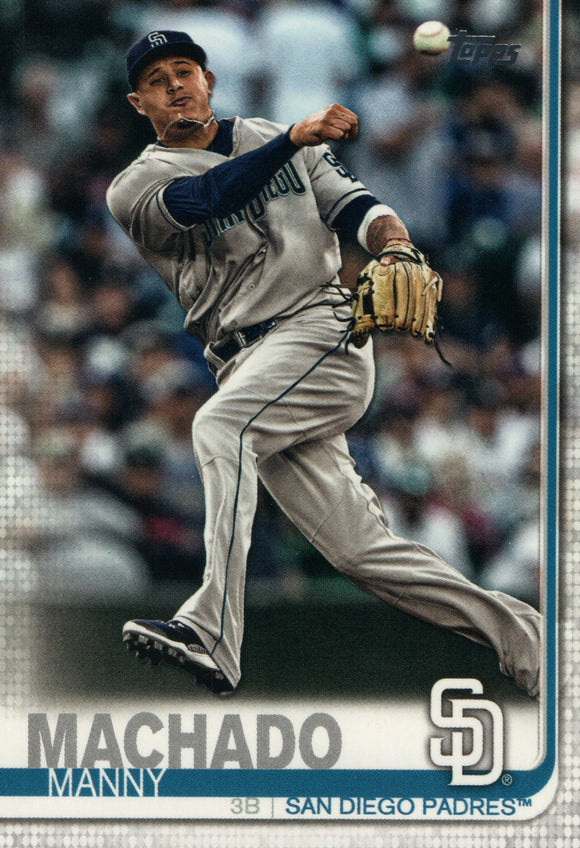 #500 Manny Machado san Diego Padres 2019 Topps Series 2 Baseball Card GAR