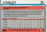 #663 Adam Conley Miami Marlins 2019 Topps Series 2 Baseball Card GAR