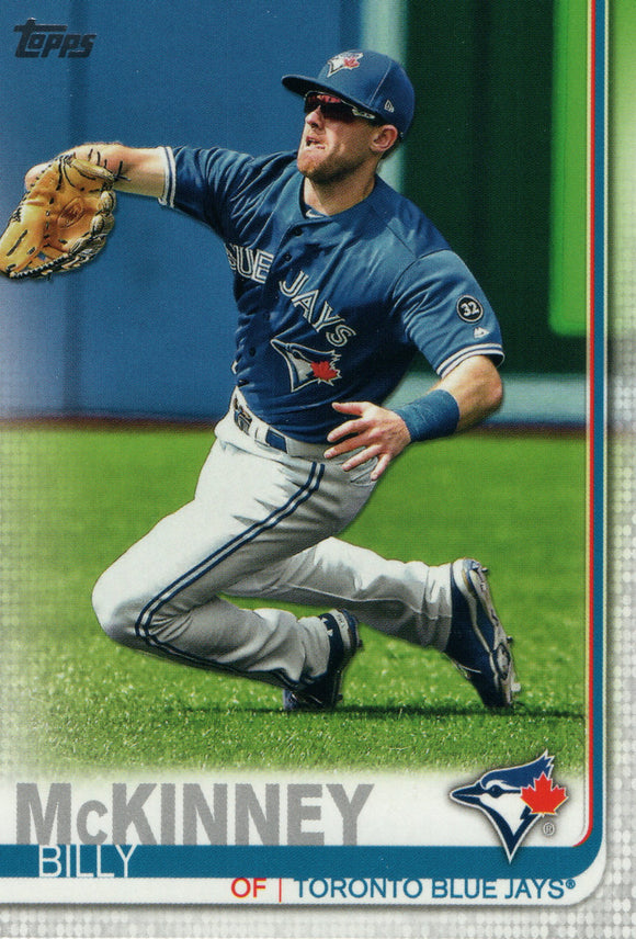 #685 Billy Mckinney Toronto Blue Jays 2019 Topps Series 2 Baseball Card GAR
