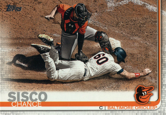 #529 Chance Sisco Baltimore Orioles 2019 Topps Series 2 Baseball Card GAR