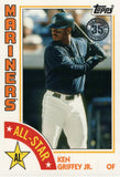 84AS-KG Ken Griffey Jr. Seattle Mariners 2019 Topps Series 2 Baseball Card GAR
