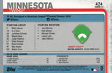 #424 Target Field Minnesota Twins 2019 Topps Series 2 Baseball Card GAR