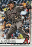 #661 Zack Greinke Arizona Diamondbacks 2019 Topps Series 2 Baseball Card GAR