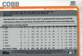 #483 Alex Cobb Baltimore Orioles 2019 Topps Series 2 Baseball Card GAR