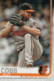 #483 Alex Cobb Baltimore Orioles 2019 Topps Series 2 Baseball Card GAR