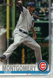 #502 Mike Montgomery Chicago Cubs 2019 Topps Series 2 Baseball Card GAS
