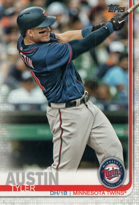 #631 Tyler Austin Minnesota Twins 2019 Topps Series 2 Baseball Card GAS