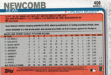 #408 Sean Newcomb Atlanta Braves  2019 Topps Series 2 Baseball Card GAS