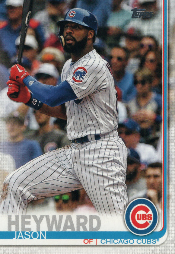 #646 Jason Heyward Chicago Cubs 2019 Topps Series 2 Baseball Card GAS