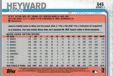 #646 Jason Heyward Chicago Cubs 2019 Topps Series 2 Baseball Card GAS