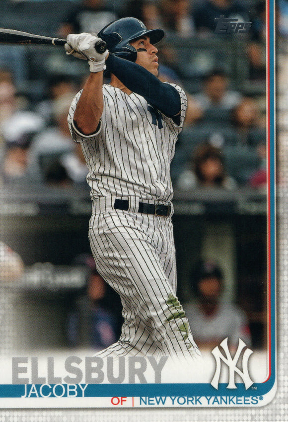 #370 Jacoby Ellsbury New York Yankees 2019 Topps Series 2 Baseball Card GAS