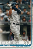 #370 Jacoby Ellsbury New York Yankees 2019 Topps Series 2 Baseball Card GAS
