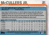 #397 Lance Mccullers Jr Houston astros 2019 Topps Series 2 Baseball Card GAS
