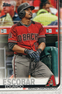 #570 Eduardo Escobar Arizona Diamondbacks 2019 Topps Series 2 Baseball Card GAT