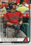 #570 Eduardo Escobar Arizona Diamondbacks 2019 Topps Series 2 Baseball Card GAT