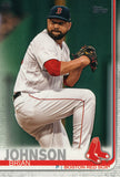 #522 Brian Johnson Boston Red Sox 2019 Topps Series 2 Baseball Card GAT