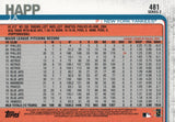 #481 J.A. Happ New York Yankees 2019 Topps Series 2 Baseball Card GAT